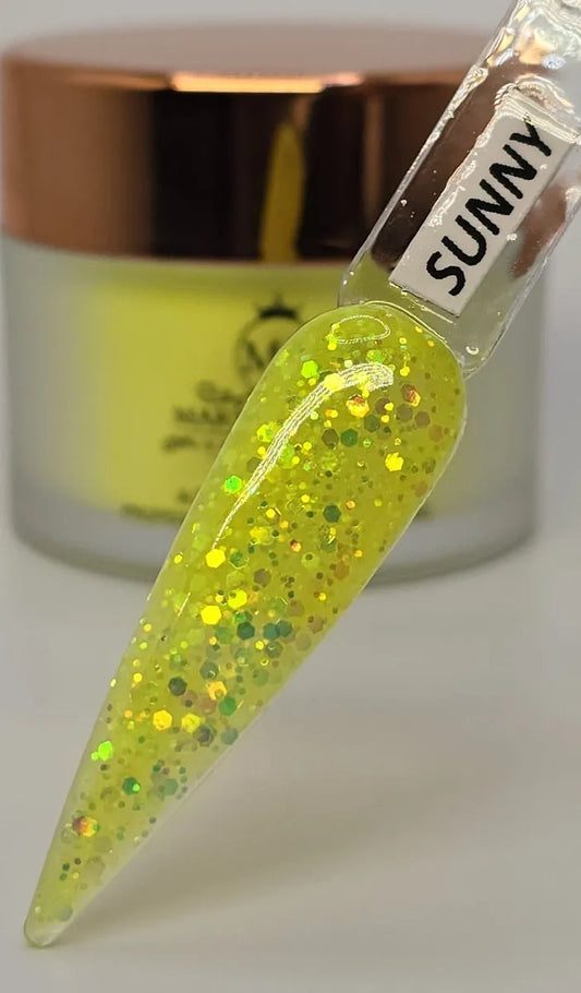 SUNNY ☀️️ GLITTER  MIX ACRYLIC NAIL POWDER